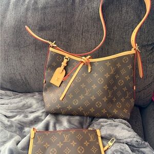 Monogram Carryall Style Bag & Pouch